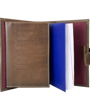 Alternative view of Luxusný kožený pracovný diár v hnedej farbe (limitovaná edícia)