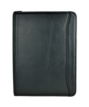 Elegantná kožená spisovka č.7988 v čiernej farbe