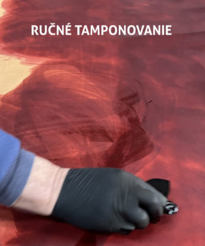 Kabelka z pravej kože 7816 ručne tieňovaná v zelenej farbe – Obrázok 7