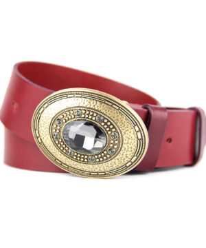 Alternative view of Kožený opasok BROOCH, Ručná výroba na Slovensku