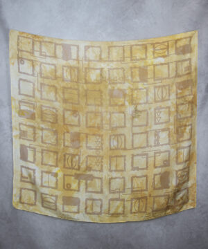 Alternative view of Ručne maľovaná hodvábna šatka ŠTVORCE MIX FARIEB_1, 90 x 90cm, Vyrobené na Slovensku