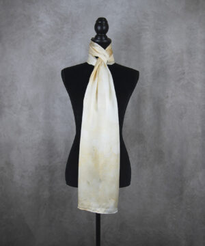 Hodvábny šál LIMITED_13, Ručná výroba na Slovensku, 175 x 45cm – Obrázok 4