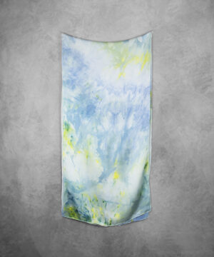Alternative view of Hodvábny šál LIMITED_23, Ručná výroba na Slovensku, 175 x 45cm
