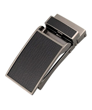 Automatická kovová pracka BLACK CROCO pre remene so šírkou 3cm