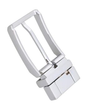 Obojstranná kovová pracka MODERN SILVER, 35mm – Obrázok 3