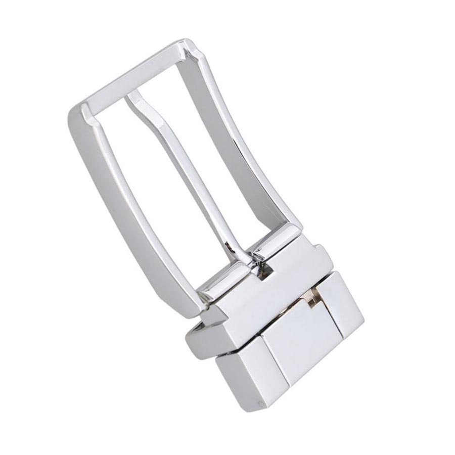 Obojstranná kovová pracka MODERN SILVER, 35mm – Obrázok 3