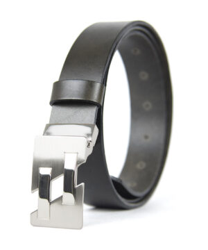 Unisex kožený opasok JOINTS, šírka 3.3cm, Slovenská výroba – Obrázok 4