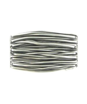 Dizajnová kovová pracka STEM, 40mm