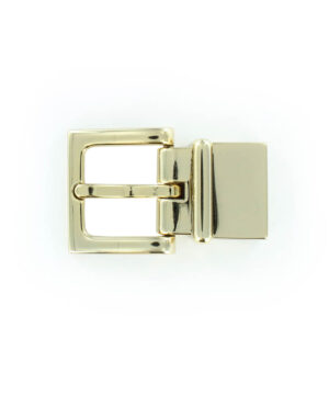 Kovová obojstranná pracka ELEGANT GOLD, 25mm, Gold