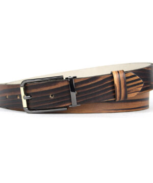Maľovaný kožený opasok, 140cm, Limitovaná edícia 06 – Obrázok 6