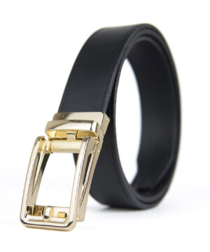 Opasok z pravej kože s automatickou prackou GOLD BELT