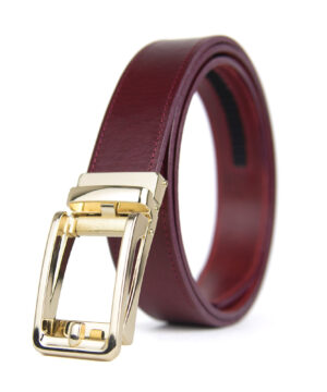 Opasok z pravej kože s automatickou prackou GOLD BELT – Obrázok 4