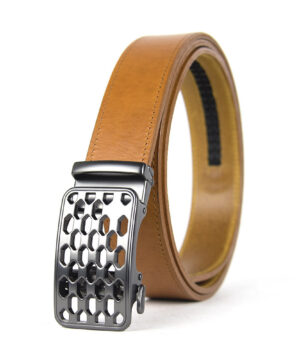 Opasok z pravej kože s automatickou prackou PEARL CHAIN – Obrázok 4