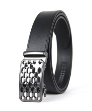 Opasok z pravej kože s automatickou prackou PEARL CHAIN