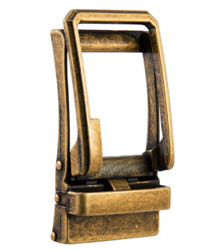 Automatická kovová pracka ANTIQUE pre remene so šírkou 3.5cm – Obrázok 5