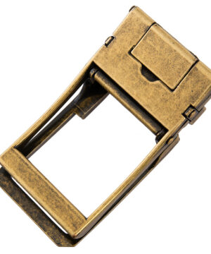Automatická kovová pracka ANTIQUE pre remene so šírkou 3.5cm – Obrázok 3