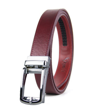 Opasok z pravej kože s automatickou prackou SILVER BELT – Obrázok 4