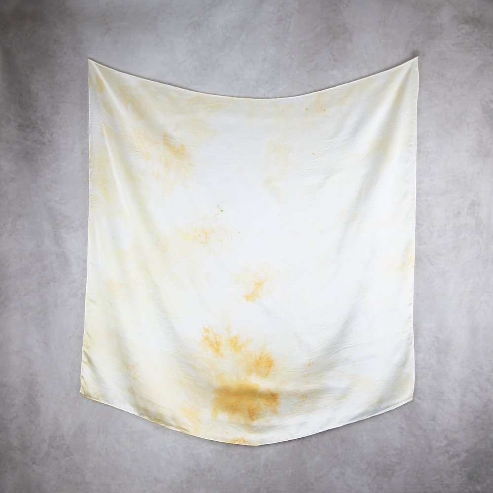 Hodvábna šatka LIMITED_228, Ručná výroba na Slovensku, 90 x 90cm – Obrázok 2