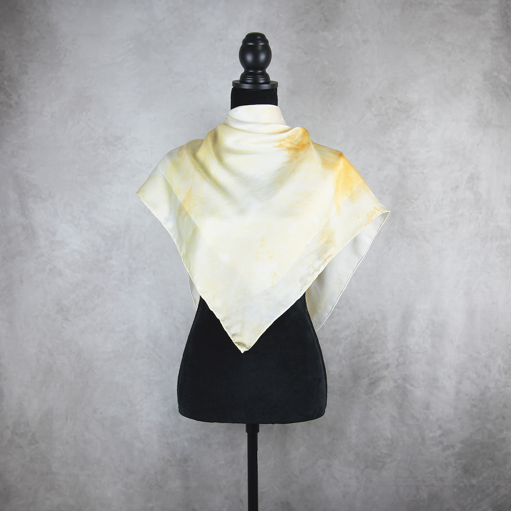Hodvábna šatka LIMITED_228, Ručná výroba na Slovensku, 90 x 90cm