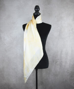 Hodvábna šatka LIMITED_228, Ručná výroba na Slovensku, 90 x 90cm – Obrázok 3