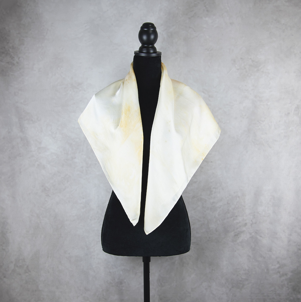 Hodvábna šatka LIMITED_228, Ručná výroba na Slovensku, 90 x 90cm – Obrázok 4