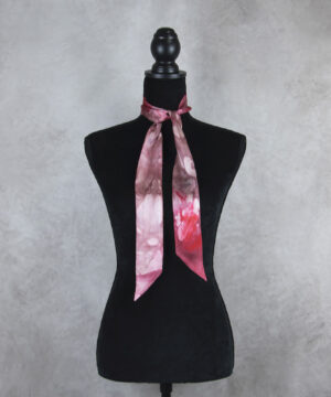 Stuhová hodvábna šatka, LIMITED_015, Ručná výroba na Slovensku – Obrázok 4