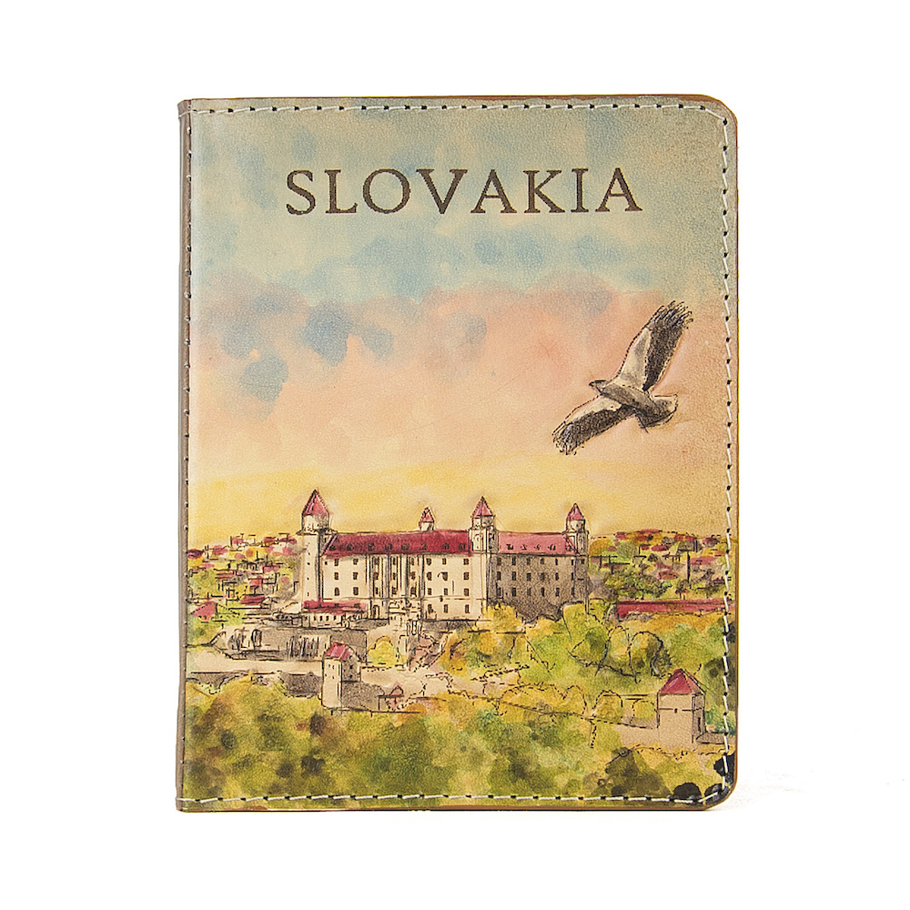 Ručne vyklepávaný, tvarovaný a reliéfny kožený zápisník - Slovensko, Bratislavský Hrad 3