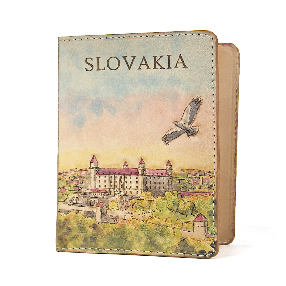 Ručne vyklepávaný, tvarovaný a reliéfny kožený zápisník - Slovensko, Bratislavský Hrad 3 – Obrázok 3