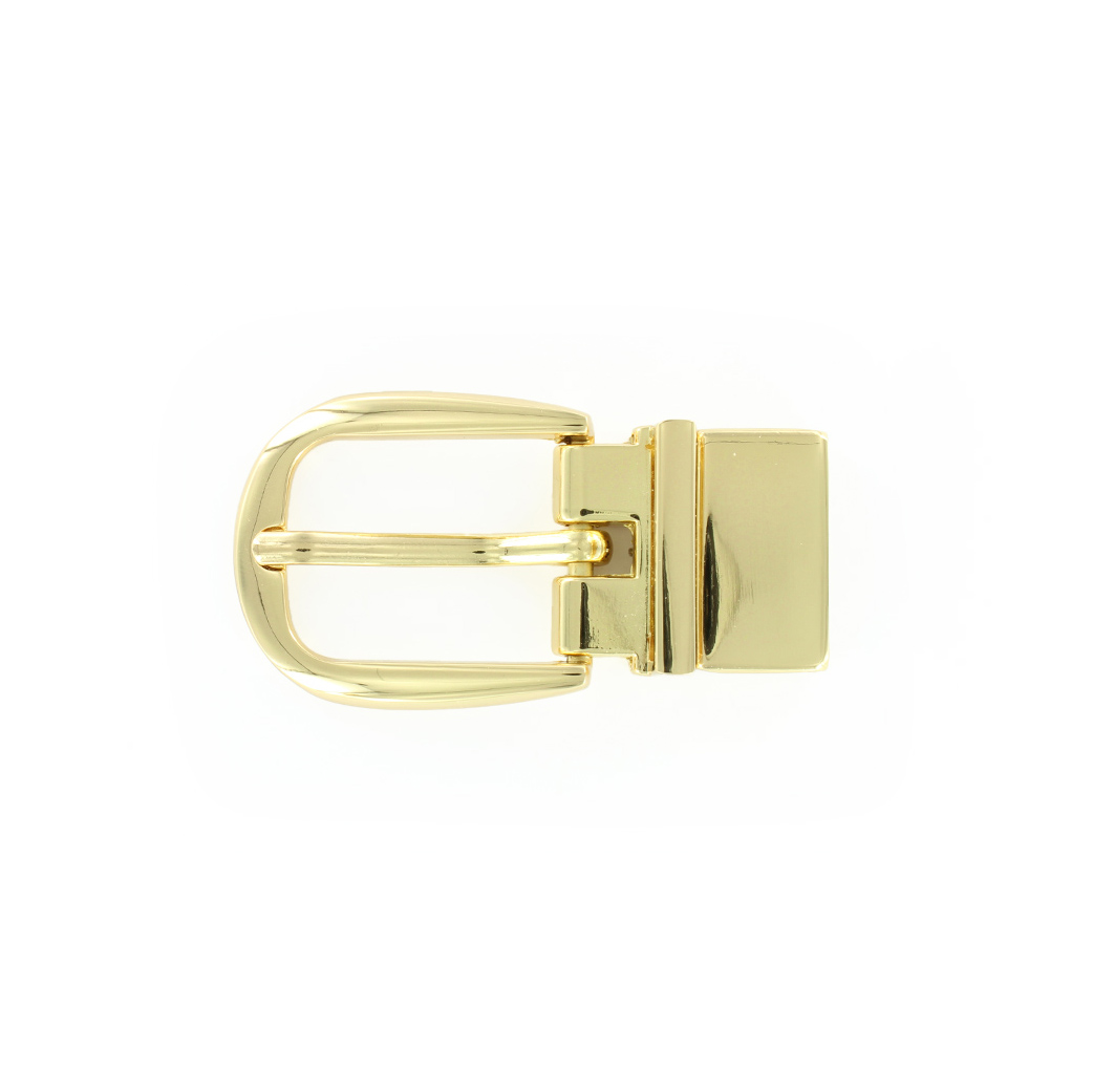 Kovová obojstranná pracka NOBLEHIDE GOLD, 25mm, Gold