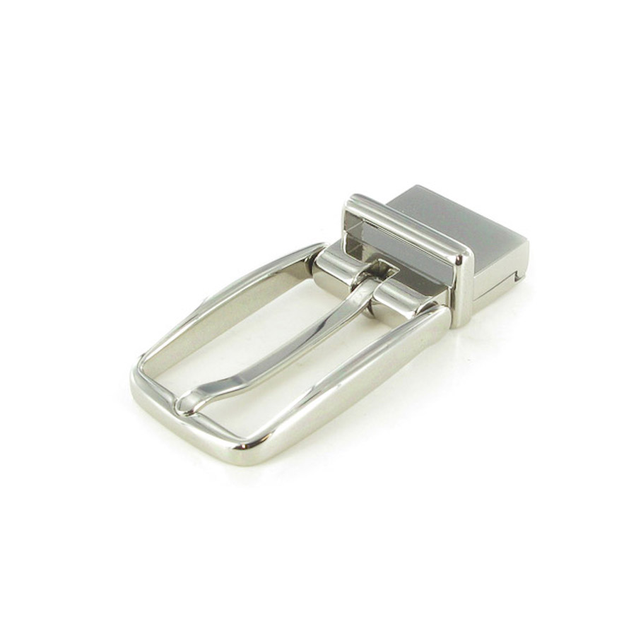 Kovová obojstranná pracka PRIMEHIDE SILVER, 25mm, Silver – Obrázok 2