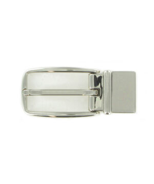 Kovová obojstranná pracka PRIMEHIDE SILVER, 25mm, Silver