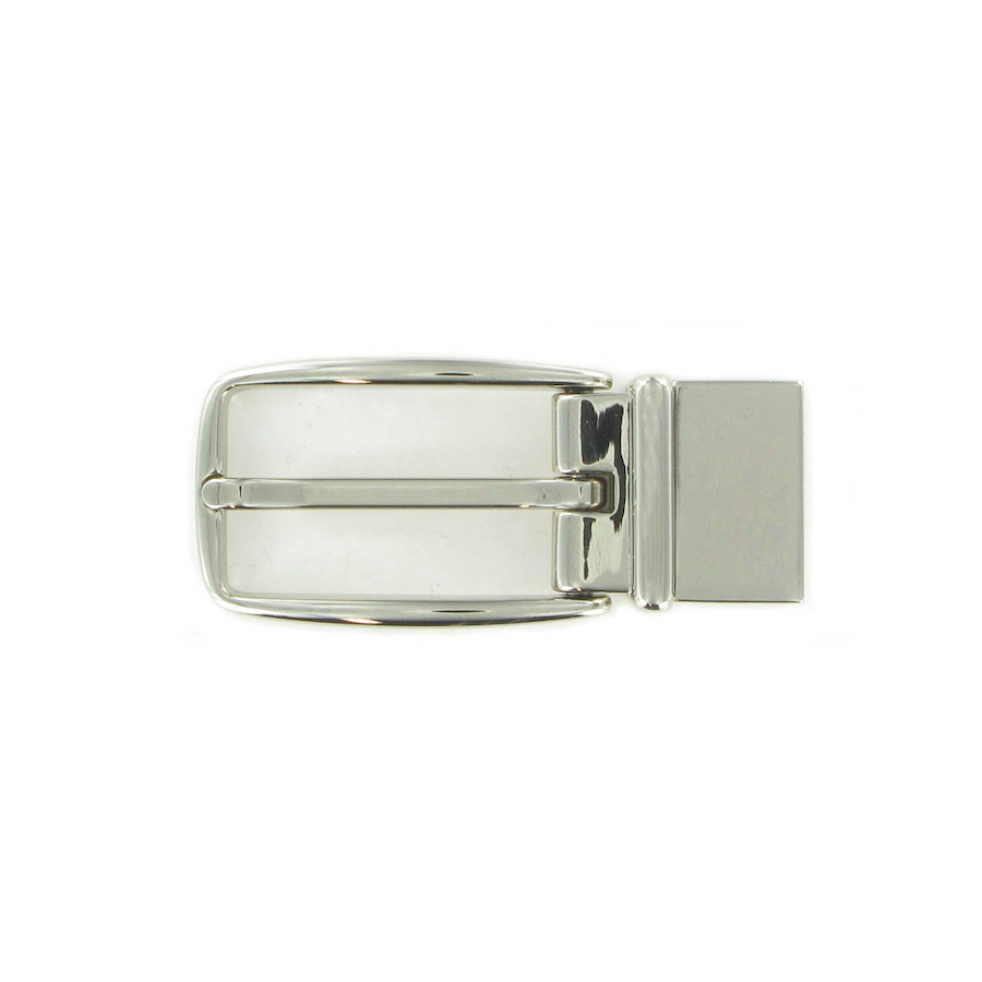 Kovová obojstranná pracka PRIMEHIDE SILVER, 25mm, Silver