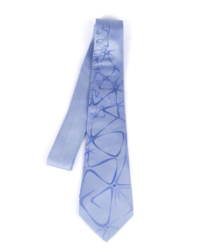 Hodvábna kravata SLIM vyrobená na Slovensku - Violet Ornament