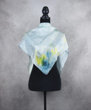 Hodvábna šatka VZOR_49, 80 x 90cm, Vyrobené na Slovensku