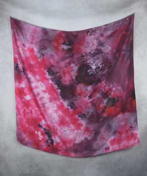 Alternative view of Hodvábna šatka LIMITED_316, Ručná výroba na Slovensku, 90 x 90cm