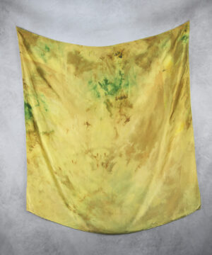 Alternative view of Hodvábna šatka LIMITED_320, Ručná výroba na Slovensku, 90 x 90cm