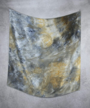 Alternative view of Hodvábna šatka LIMITED_339, Ručná výroba na Slovensku, 90 x 90cm