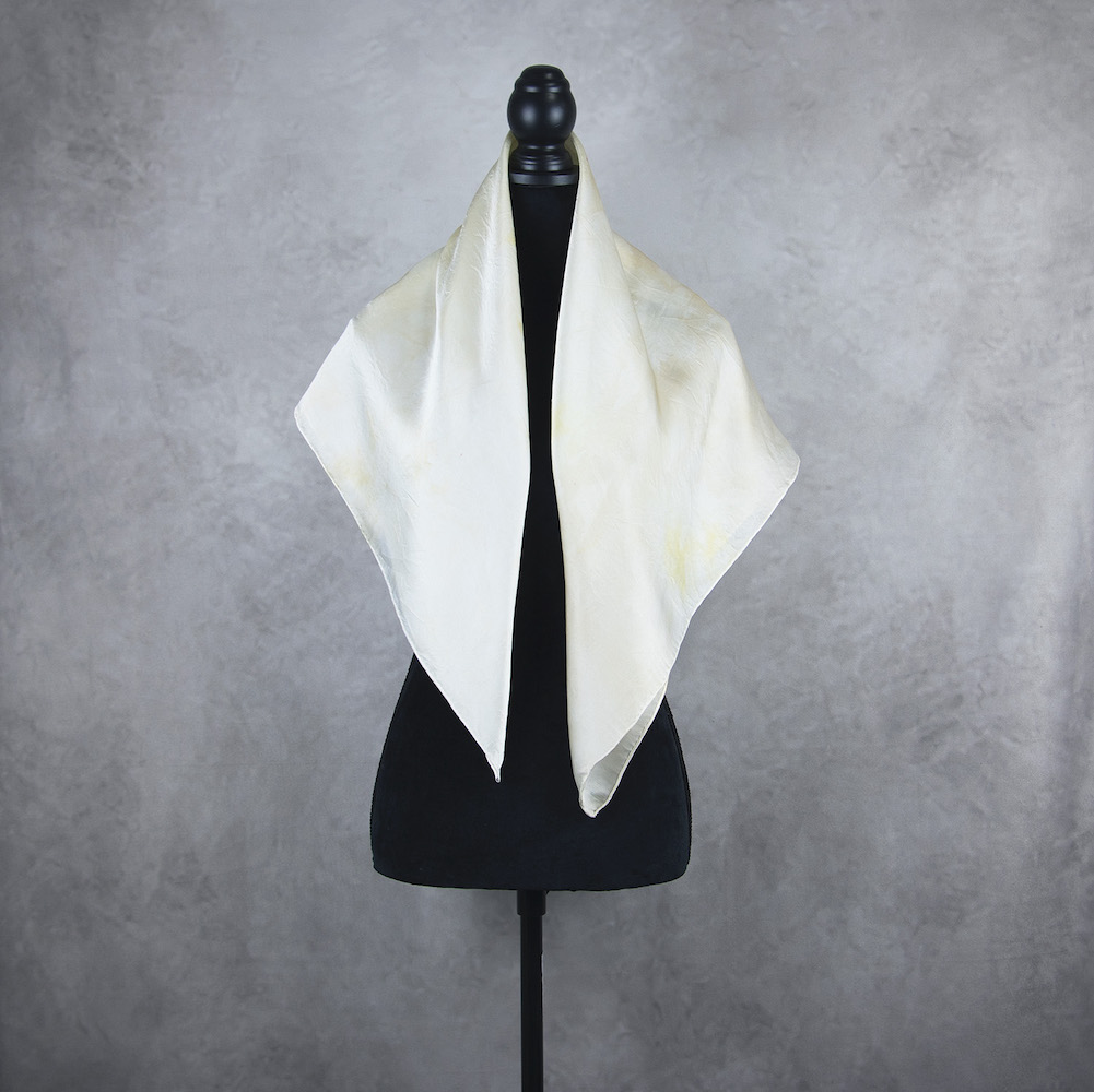 Hodvábna šatka LIMITED_341, Ručná výroba na Slovensku, 90 x 90cm – Obrázok 3