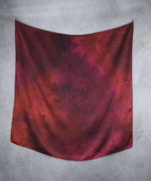 Alternative view of Hodvábna šatka LIMITED_345, Ručná výroba na Slovensku, 90 x 90cm