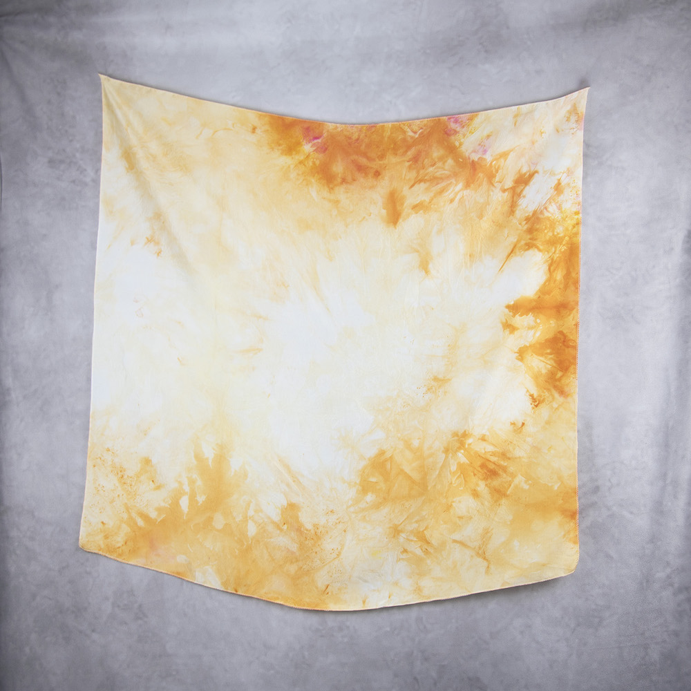 Hodvábna šatka VZOR_103, 85 x 90cm, Vyrobené na Slovensku – Obrázok 2