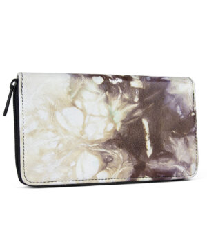 Limitovaná ručne maľovaná kožená dámska peňaženka – Slovenská výroba | Vzor_18 – Obrázok 3